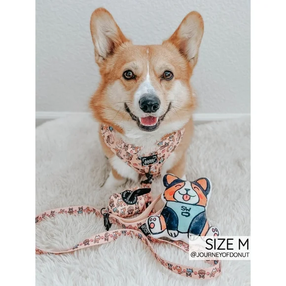 Sassy Woof Corgilicious Medium Dog Harness - Picture 10 of 16